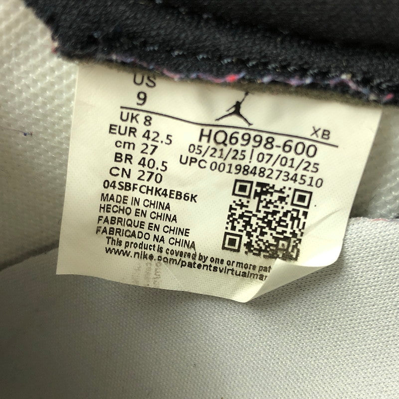 【中古品】【メンズ】 NIKE ナイキ AIR JORDAN 1 RETRO LOW OG CHICAGO HQ6998-600 エアジョーダン 1 レトロ ロー オリジナル シカゴ スニーカー 靴 160-260608-ty-02-tagh サイズ：27cm US9 カラー：VARSITY RED/BLACK SUMMIT WHITE 万代Net店