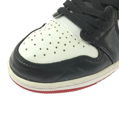【中古品】【メンズ】 NIKE ナイキ AIR JORDAN 1 RETRO LOW OG CZ0790-106 エアジョーダン 1 レトロ ロー オリジナル スニーカー 靴 160-260608-ty-01-tagh サイズ：27cm US9 カラー：WHITE/BLACK VARSITY RED 万代Net店