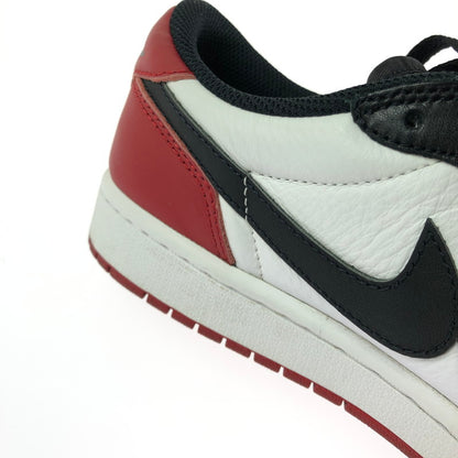 【中古品】【メンズ】 NIKE ナイキ AIR JORDAN 1 RETRO LOW OG CZ0790-106 エアジョーダン 1 レトロ ロー オリジナル スニーカー 靴 160-260608-ty-01-tagh サイズ：27cm US9 カラー：WHITE/BLACK VARSITY RED 万代Net店