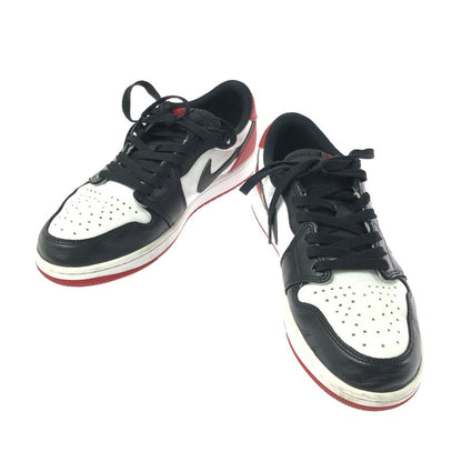 【中古品】【メンズ】 NIKE ナイキ AIR JORDAN 1 RETRO LOW OG CZ0790-106 エアジョーダン 1 レトロ ロー オリジナル スニーカー 靴 160-260608-ty-01-tagh サイズ：27cm US9 カラー：WHITE/BLACK VARSITY RED 万代Net店