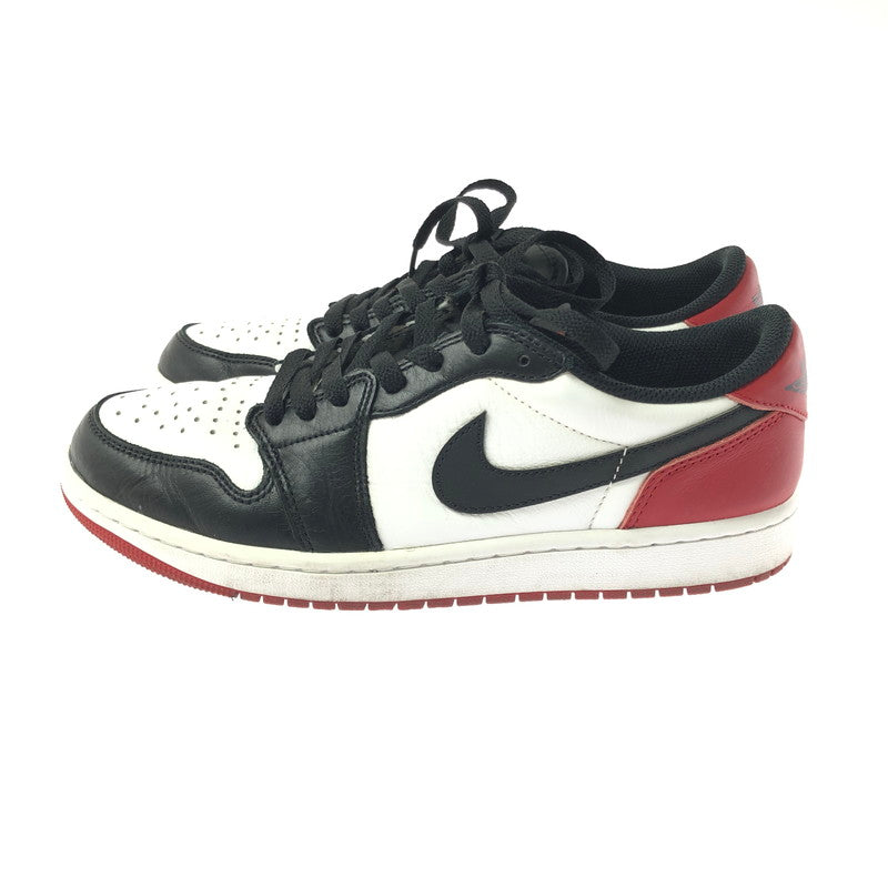 【中古品】【メンズ】 NIKE ナイキ AIR JORDAN 1 RETRO LOW OG CZ0790-106 エアジョーダン 1 レトロ ロー オリジナル スニーカー 靴 160-260608-ty-01-tagh サイズ：27cm US9 カラー：WHITE/BLACK VARSITY RED 万代Net店