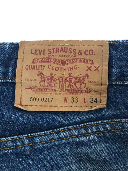 【中古品】【メンズ】 LEVI`S リーバイス DENIM PANTS 509-0217 92年製 デニムパンツ ジーンズ 157-260603-rt-19-tagh サイズ：W33 L34 カラー：インディゴ 万代Net店