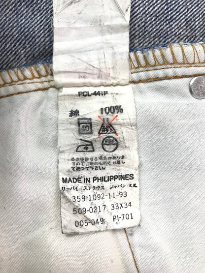 【中古品】【メンズ】 LEVI`S リーバイス DENIM PANTS 509-0217 92年製 デニムパンツ ジーンズ 157-260603-rt-19-tagh サイズ：W33 L34 カラー：インディゴ 万代Net店