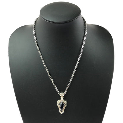 【中古品】【メンズ】 M'S COLLECTION エムズコレクション SV925 PENDANT NECKLACE ペンダント ネックレス アクセサリー 192-260601-na-05-tagh カラー：シルバー系 万代Net店