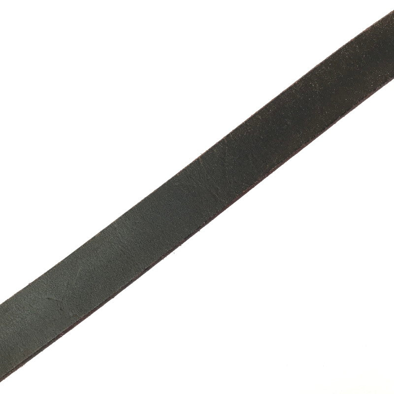 【現状渡し品】【メンズ】 THE FLAT HEAD PLATE BUCKLE BELT プレート バックル レザーベルト 服飾小物 アクセサリー 205-260701-na-08-tagh カラー：ブラウン 万代Net店