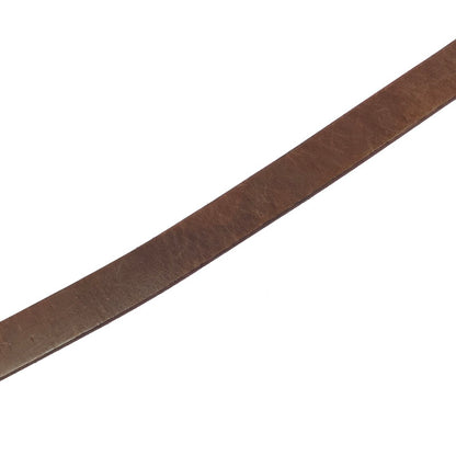 【現状渡し品】【メンズ】 THE FLAT HEAD PLATE BUCKLE BELT プレート バックル レザーベルト 服飾小物 アクセサリー 205-260701-na-08-tagh カラー：ブラウン 万代Net店