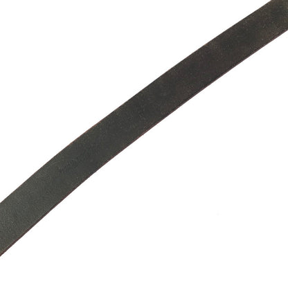 【現状渡し品】【メンズ】 THE FLAT HEAD PLATE BUCKLE BELT プレート バックル レザーベルト 服飾小物 アクセサリー 205-260701-na-08-tagh カラー：ブラウン 万代Net店