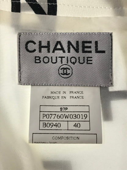 【中古品】【レディース】 CHANEL シャネル ONE PIECE DRESS ココマーク ワンピース 183-260621-na-05-tagh サイズ：40 カラー：ホワイト 万代Net店