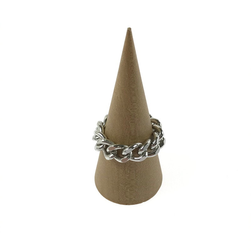 【中古品】【メンズ】 THE OBJECT ザ オブジェクト AUTHENTIC CHAIN RING THICK TO-HKG-25111 オーセンティック チェーン リング 指輪 アクセサリー 192-260601-na-01-tagh カラー：シルバー 万代Net店