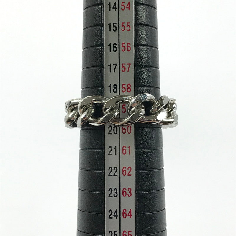 【中古品】【メンズ】 THE OBJECT ザ オブジェクト AUTHENTIC CHAIN RING THICK TO-HKG-25111 オーセンティック チェーン リング 指輪 アクセサリー 192-260601-na-01-tagh カラー：シルバー 万代Net店