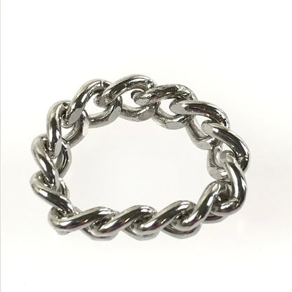【中古品】【メンズ】 THE OBJECT ザ オブジェクト AUTHENTIC CHAIN RING THICK TO-HKG-25111 オーセンティック チェーン リング 指輪 アクセサリー 192-260601-na-01-tagh カラー：シルバー 万代Net店