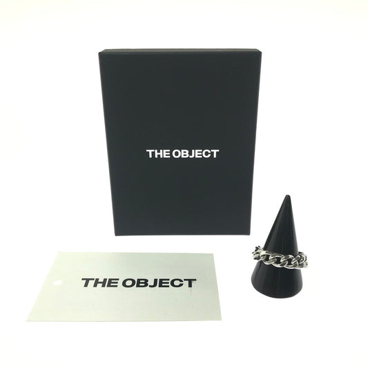 【中古品】【メンズ】 THE OBJECT ザオブジェクト AUTHENTIC CHAIN RING THICK TO-HKG-25111 オーセンティック チェーン リング 指輪 アクセサリー 192-260607-na-12-tagh カラー：シルバー 万代Net店