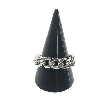 【中古品】【メンズ】 THE OBJECT ザオブジェクト AUTHENTIC CHAIN RING THICK TO-HKG-25111 オーセンティック チェーン リング 指輪 アクセサリー 192-260607-na-12-tagh カラー：シルバー 万代Net店