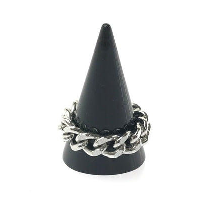 【中古品】【メンズ】 THE OBJECT ザオブジェクト AUTHENTIC CHAIN RING THICK TO-HKG-25111 オーセンティック チェーン リング 指輪 アクセサリー 192-260607-na-12-tagh カラー：シルバー 万代Net店