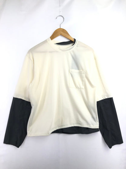【中古品】【メンズ】 PASTOR NOVA パストル ノヴァ FAKE LAYERED L/S TEE C1003-AD フェイク レイヤード ロングスリーブ Tシャツ トップス 140-260604-rt-15-tagh サイズ：1 カラー：ホワイト 万代Net店