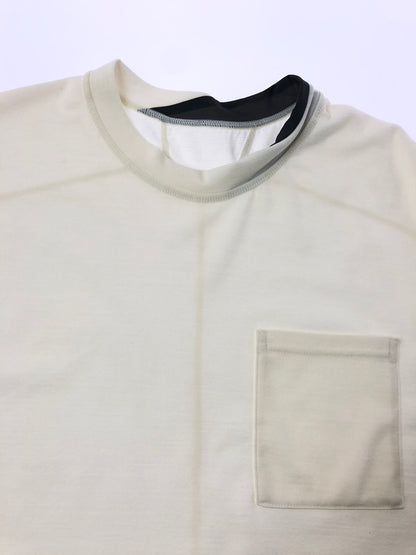 【中古品】【メンズ】 PASTOR NOVA パストル ノヴァ FAKE LAYERED L/S TEE C1003-AD フェイク レイヤード ロングスリーブ Tシャツ トップス 140-260604-rt-15-tagh サイズ：1 カラー：ホワイト 万代Net店