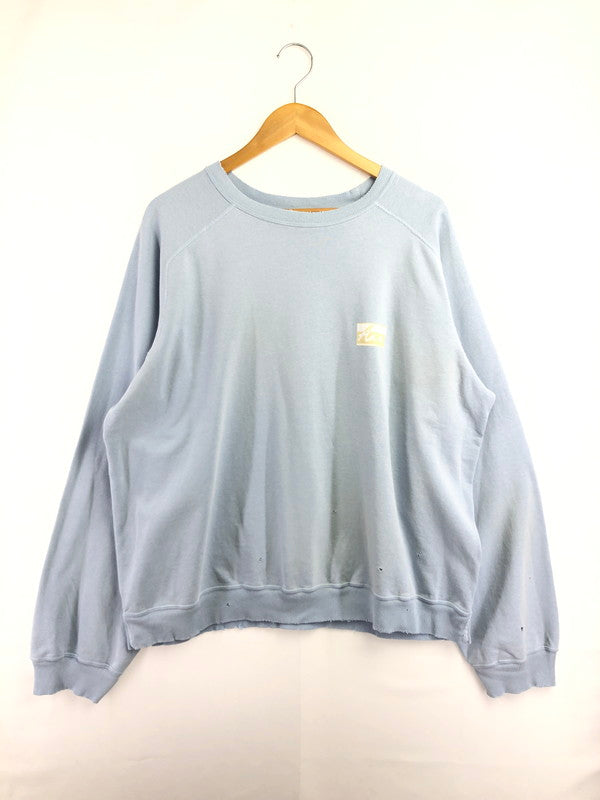 【中古品】【メンズ】 ANCELLM アンセルム LIGHT LOOP SWEATSHIRT ANC-CT150 ライトループ スウェットシャツ 140-260604-rt-16-tagh サイズ：2 カラー：サックスブルー 万代Net店