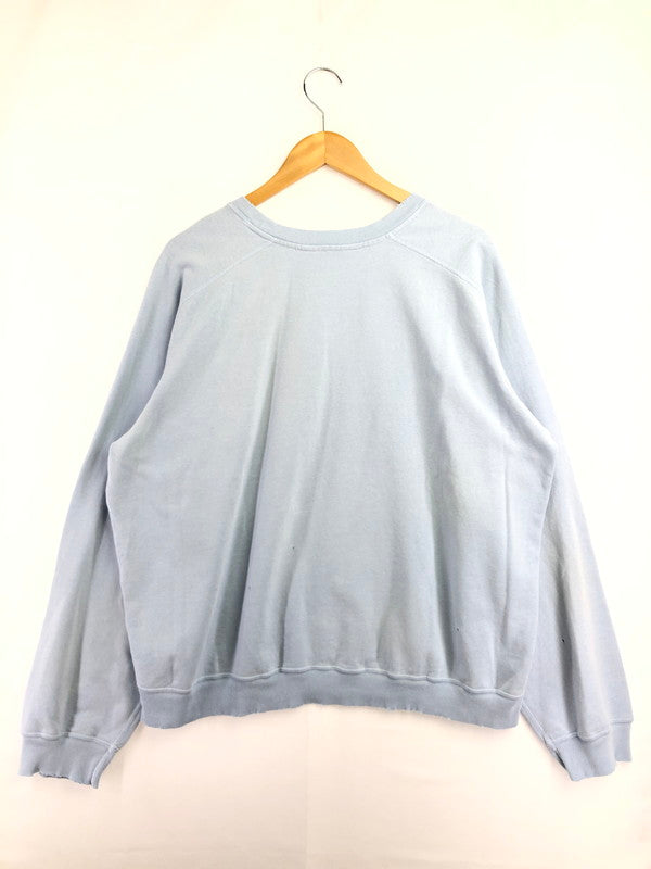 【中古品】【メンズ】 ANCELLM アンセルム LIGHT LOOP SWEATSHIRT ANC-CT150 ライトループ スウェットシャツ 140-260604-rt-16-tagh サイズ：2 カラー：サックスブルー 万代Net店
