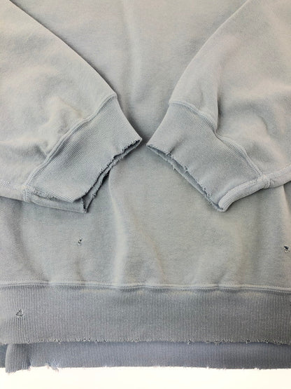 【中古品】【メンズ】 ANCELLM アンセルム LIGHT LOOP SWEATSHIRT ANC-CT150 ライトループ スウェットシャツ 140-260604-rt-16-tagh サイズ：2 カラー：サックスブルー 万代Net店