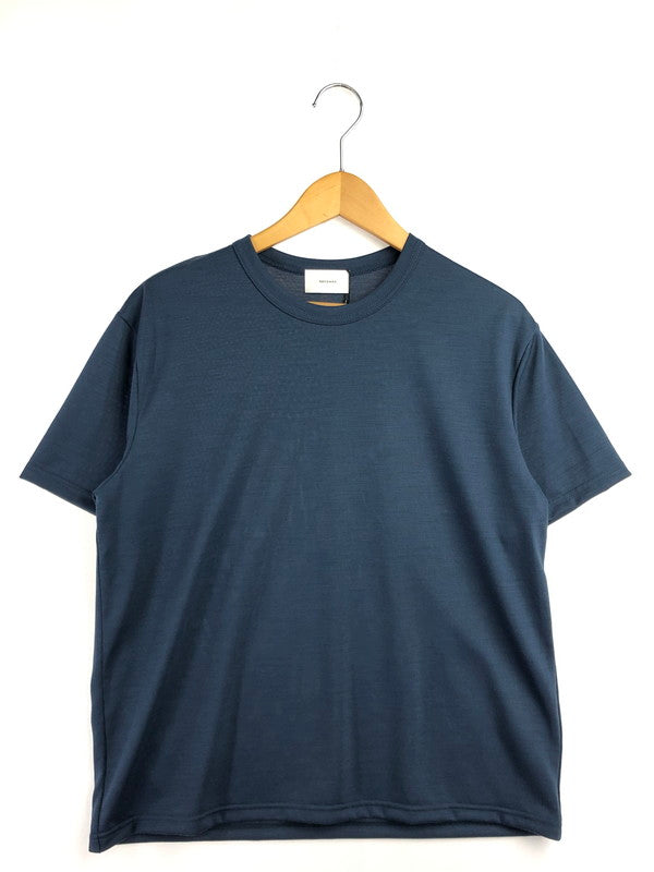 【中古美品】【メンズ】 REFOMED リフォメッド WOOL BASE RECU-YN01 ウール ベース 半袖Tシャツ トップス 140-260605-rt-06-tagh サイズ：174 カラー：ネイビー 万代Net店
