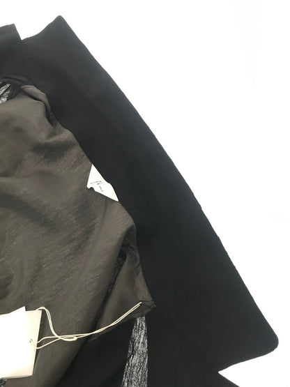 【中古美品】【メンズ】 ANCELLM アンセルム CREPE SHIRT JACKET ANCELLM クレープ シャツ ジャケット ライトアウター トップス 140-260604-rt-01-tagh サイズ：3 カラー：ブラック 万代Net店