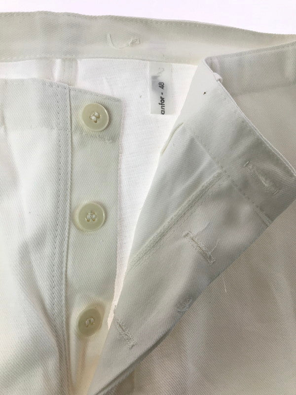 【中古品】【メンズ】 SANFOR サンフォー EURO WORK WHITE PANTS ユーロ ワーク ホワイト パンツ ボトムス 157-260829-rt-10-tagh サイズ：48 カラー：ホワイト 万代Net店