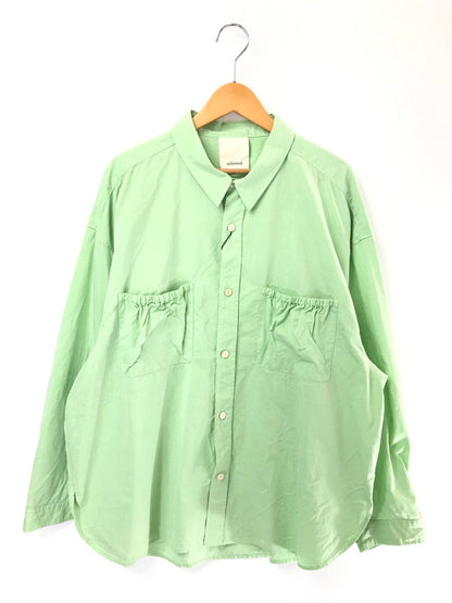 【中古美品】【メンズ】 REFOMED リフォメッド RESH-029 WRIST PATCH WIDE SHIRT リスト パッチ ワイド シャツ 140-260803-ty-03-tagh サイズ：2 カラー：ミント 万代Net店