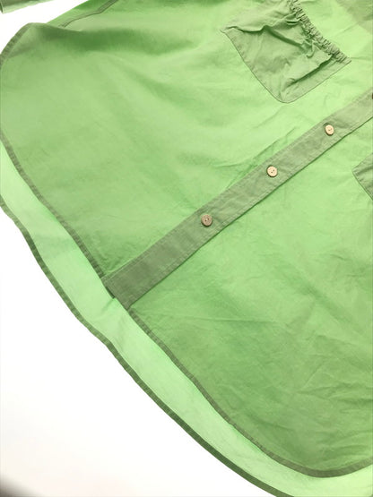 【中古美品】【メンズ】 REFOMED リフォメッド RESH-029 WRIST PATCH WIDE SHIRT リスト パッチ ワイド シャツ 140-260803-ty-03-tagh サイズ：2 カラー：ミント 万代Net店