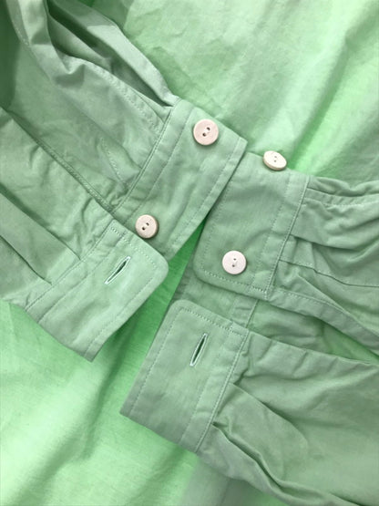 【中古美品】【メンズ】 REFOMED リフォメッド RESH-029 WRIST PATCH WIDE SHIRT リスト パッチ ワイド シャツ 140-260803-ty-03-tagh サイズ：2 カラー：ミント 万代Net店