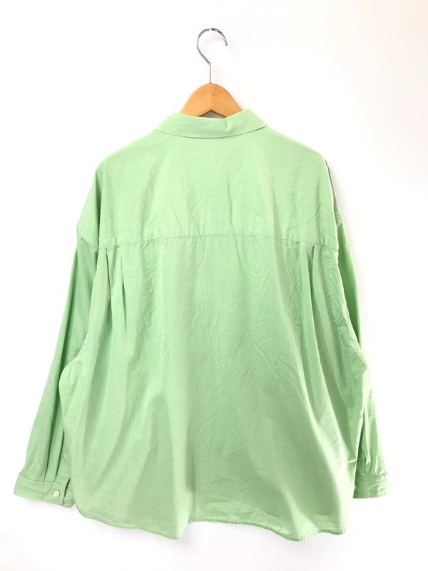 【中古美品】【メンズ】 REFOMED リフォメッド RESH-029 WRIST PATCH WIDE SHIRT リスト パッチ ワイド シャツ 140-260803-ty-03-tagh サイズ：2 カラー：ミント 万代Net店