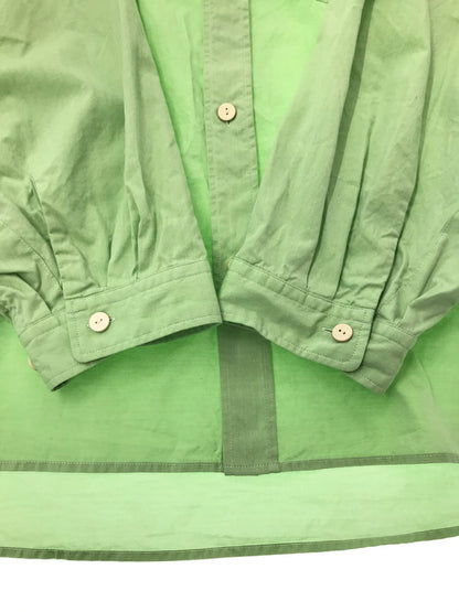 【中古美品】【メンズ】 REFOMED リフォメッド RESH-029 WRIST PATCH WIDE SHIRT リスト パッチ ワイド シャツ 140-260803-ty-03-tagh サイズ：2 カラー：ミント 万代Net店
