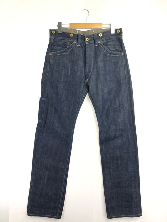 【中古品】【メンズ】 RRL ダブル アール エル WAIST OVERALLS PAINTER DENIM PANTS LOTR31 USA製 シンチバッグ ウエスト オーバーオール ペインター デニムパンツ 156-260605-rt-17-tagh サイズ：20 カラー：インディゴ 万代Net店