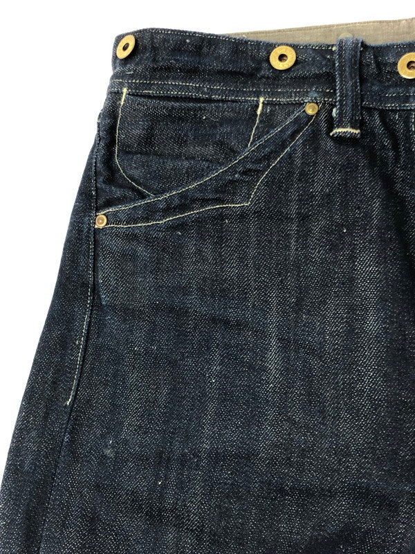 【中古品】【メンズ】 RRL ダブル アール エル WAIST OVERALLS PAINTER DENIM PANTS LOTR31 USA製 シンチバッグ ウエスト オーバーオール ペインター デニムパンツ 156-260605-rt-17-tagh サイズ：20 カラー：インディゴ 万代Net店
