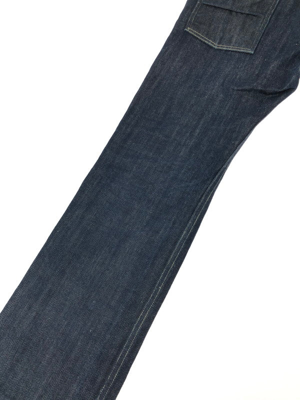 【中古品】【メンズ】 RRL ダブル アール エル WAIST OVERALLS PAINTER DENIM PANTS LOTR31 USA製 シンチバッグ ウエスト オーバーオール ペインター デニムパンツ 156-260605-rt-17-tagh サイズ：20 カラー：インディゴ 万代Net店