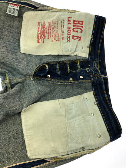 【現状渡し品】【メンズ】 LEVI'S リーバイス BIG-E DENIM PANTS LOT 501XX USA製 ビッグE デニム パンツ ジーンズ ボトムス 157-260605-rt-18-tagh サイズ：不明 下記参照 カラー：インディゴ 万代Net店