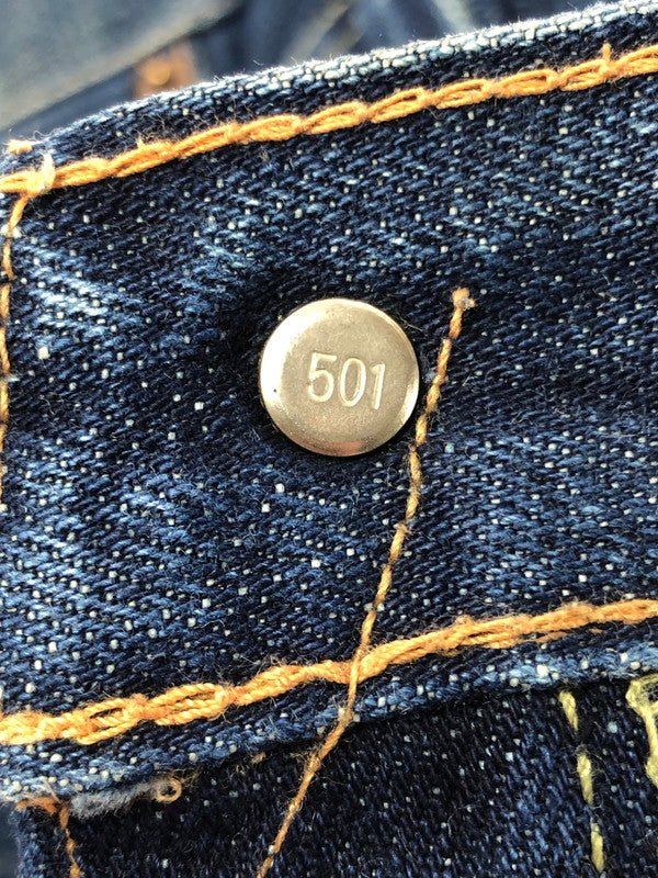【中古品】【メンズ】 LEVI'S BIG-E 501XX DENIM PANTS 0657-0217 刻印501 USA製 501ダブルエックス デニムパンツ ボトムス ジーンズ 157-260605-rt-19-tagh サイズ：32 × 32 カラー：インディゴ 万代Net店