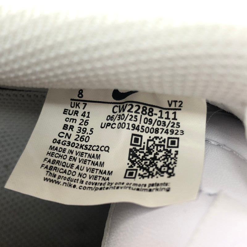 【中古品】【メンズ】 NIKE ナイキ AIR FORCE 1 LOW '07 CW2288-111 ナイキ エア フォース 1 ロー '07 スニーカー 靴 160-260608-ty-09-tagh サイズ：26cm US8 カラー：WHITE/WHITE 万代Net店