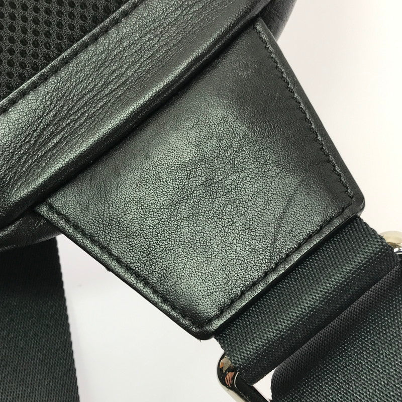 【中古品】【メンズ】 COACH コーチ F54787 SIGNATURE BODY BAG シグネチャー ボディ バッグ 鞄 カバン 180-260707-ty-05-tagh カラー：チャコール×ブラック 万代Net店