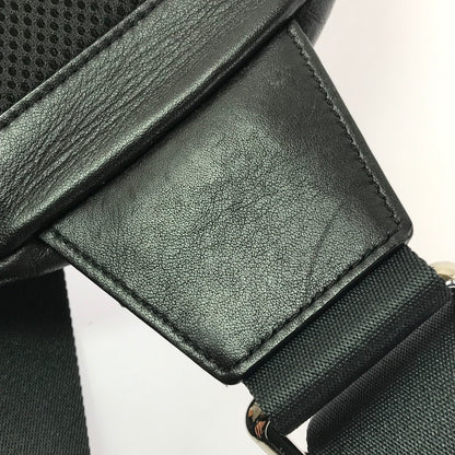 【中古品】【メンズ】 COACH コーチ F54787 SIGNATURE BODY BAG シグネチャー ボディ バッグ 鞄 カバン 180-260707-ty-05-tagh カラー：チャコール×ブラック 万代Net店