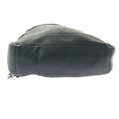 【中古品】【メンズ】 COACH コーチ F54787 SIGNATURE BODY BAG シグネチャー ボディ バッグ 鞄 カバン 180-260707-ty-05-tagh カラー：チャコール×ブラック 万代Net店