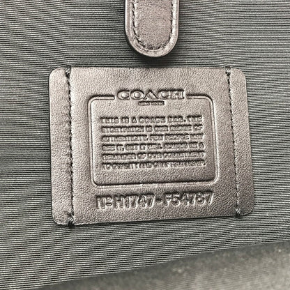 【中古品】【メンズ】 COACH コーチ F54787 SIGNATURE BODY BAG シグネチャー ボディ バッグ 鞄 カバン 180-260707-ty-05-tagh カラー：チャコール×ブラック 万代Net店