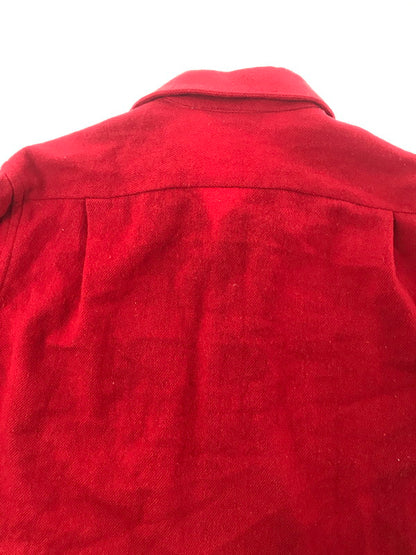 【中古品】【メンズ】 MCGREGOR マックレガー 60～70's WOOL SHIRT 60～70年代 ウールシャツ トップス USA製 ビンテージ 146-260607-rt-06-tagh サイズ：M カラー：レッド 万代Net店