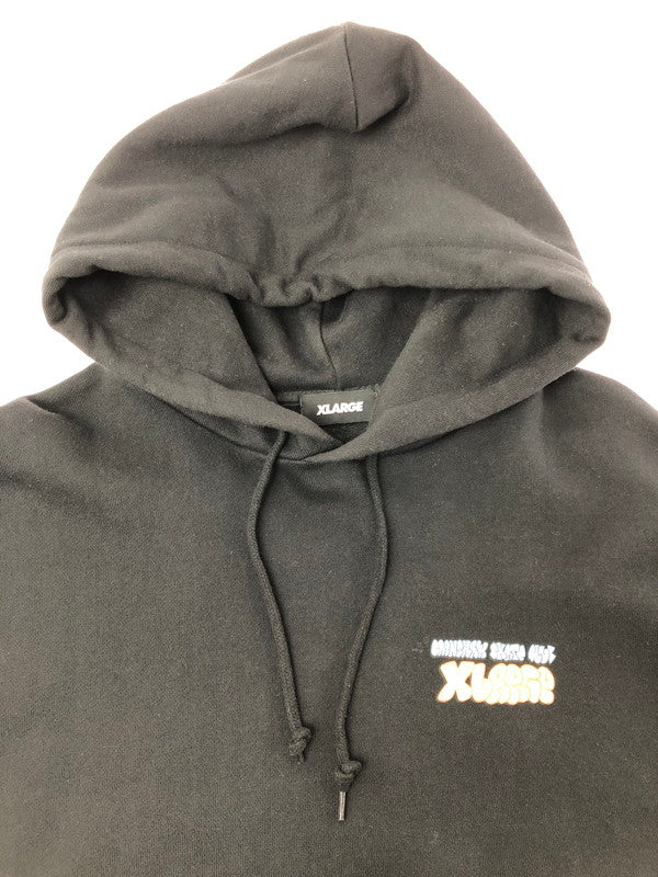 【中古品】【メンズ】 XLARGE エクストララージ PRINT HOODIE 101231012026 プリント フーディー パーカー トップス 142-260604-rt-17-tagh サイズ：XL カラー：ブラック 万代Net店