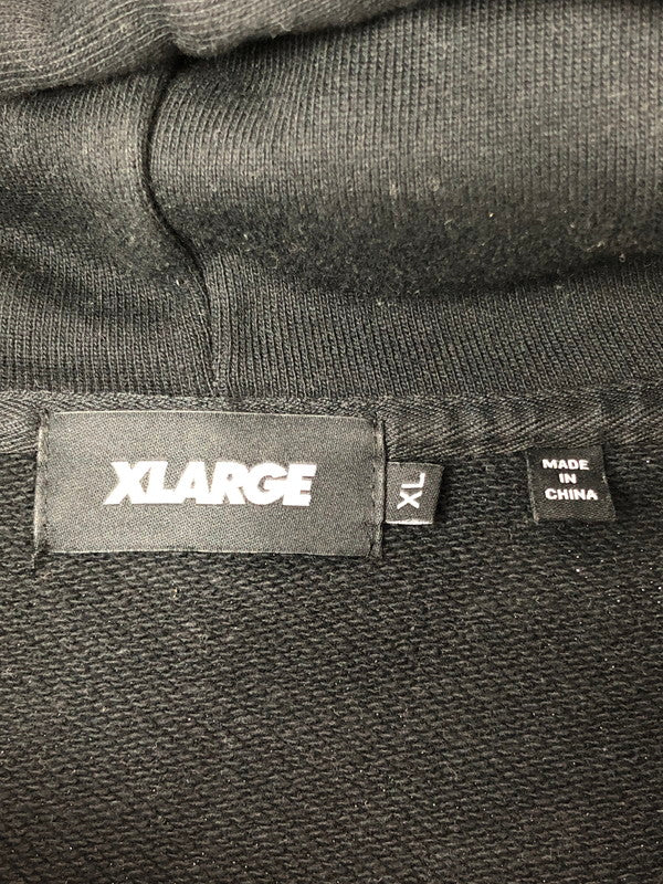 【中古品】【メンズ】 XLARGE エクストララージ PRINT HOODIE 101231012026 プリント フーディー パーカー トップス 142-260604-rt-17-tagh サイズ：XL カラー：ブラック 万代Net店