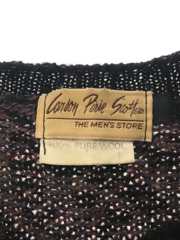 【中古品】【メンズ】 GOLDON PRICE SCOOTS ゴールデン プライス スクーター WOOL KNIT SWEATER ウール ニット セーター トップス 146-260604-rt-03-tagh サイズ：不明 下記参照 カラー：ブラウン系 万代Net店