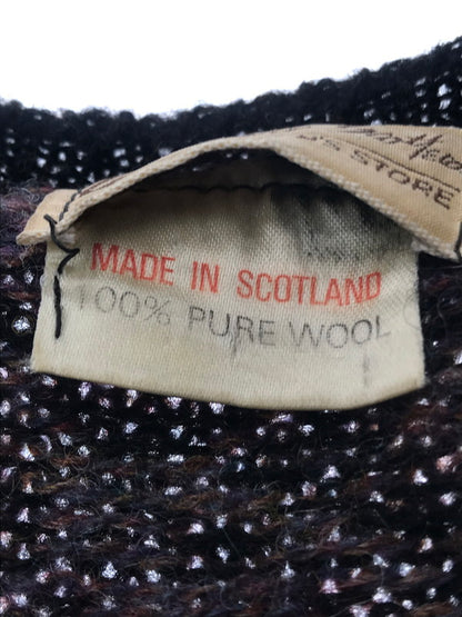 【中古品】【メンズ】 GOLDON PRICE SCOOTS ゴールデン プライス スクーター WOOL KNIT SWEATER ウール ニット セーター トップス 146-260604-rt-03-tagh サイズ：不明 下記参照 カラー：ブラウン系 万代Net店