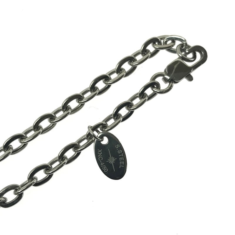 【中古品】【メンズ】 SAAD サード STAINLESS CHAIN NECKLACE ステンレス チェーン ネックレス アクセサリー 191-260607-na-15-tagh カラー：シルバー 万代Net店
