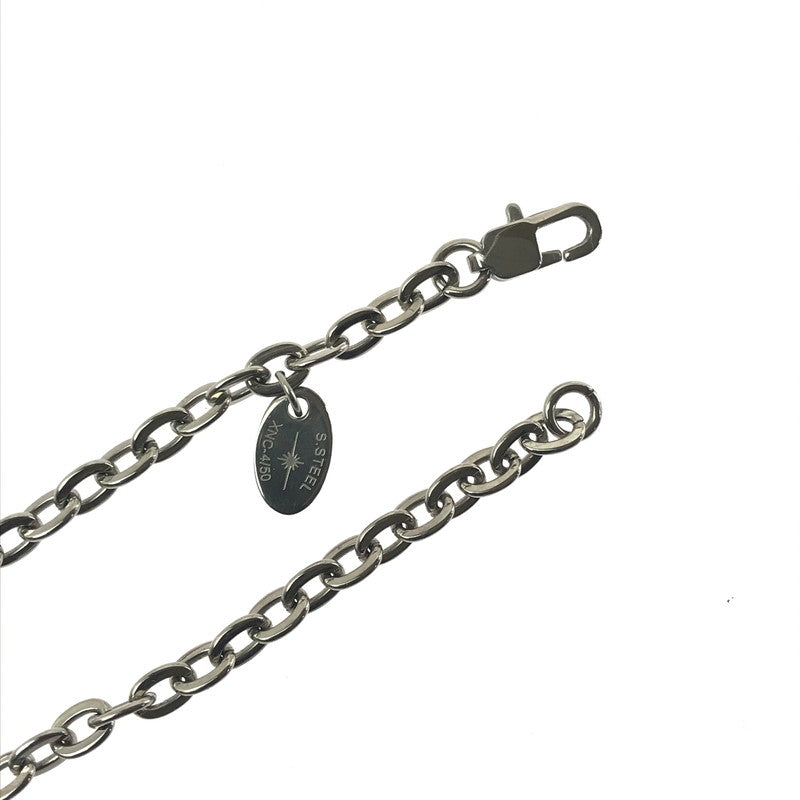 【中古品】【メンズ】 SAAD サード STAINLESS CHAIN NECKLACE ステンレス チェーン ネックレス アクセサリー 191-260607-na-15-tagh カラー：シルバー 万代Net店