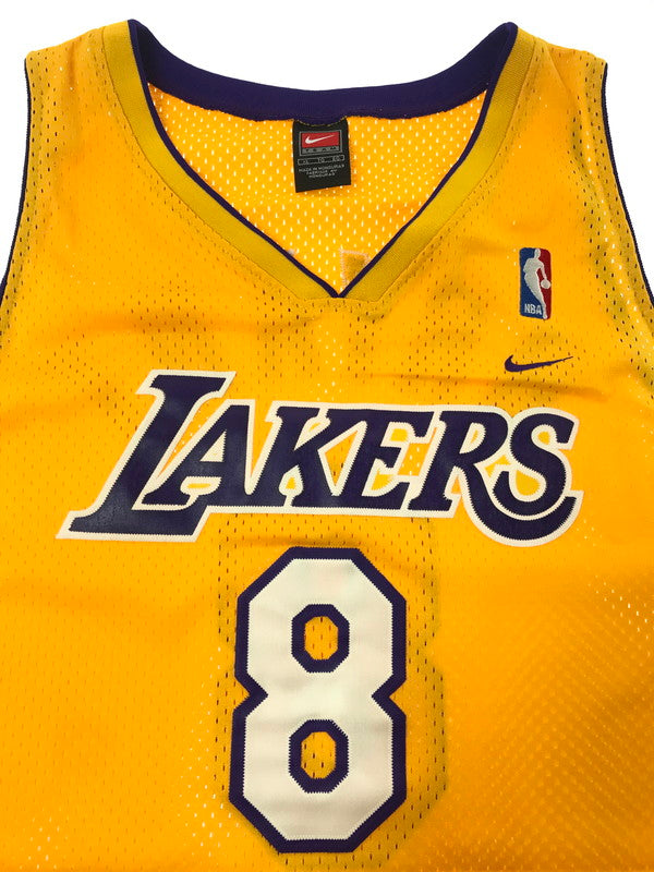 【中古品】【メンズ】 NIKE TEAM ナイキ チーム LOS ANGELES LAKERS KOBE UNIFORM ロサンゼルス レイカーズ コービー ユニフォーム トップス 146-260604-rt-29-tagh サイズ：XL カラー：イエロー 万代Net店