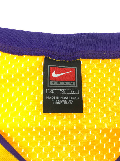 【中古品】【メンズ】 NIKE TEAM ナイキ チーム LOS ANGELES LAKERS KOBE UNIFORM ロサンゼルス レイカーズ コービー ユニフォーム トップス 146-260604-rt-29-tagh サイズ：XL カラー：イエロー 万代Net店